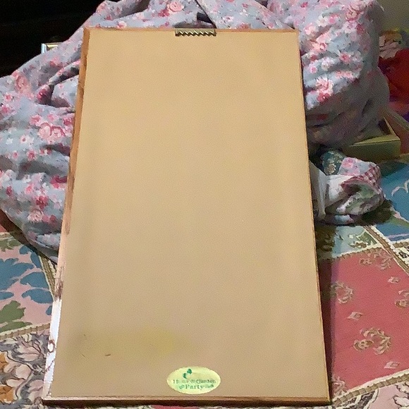 Adorable Shabby Chic Framed Water Coloring of a bathroom sink and plants. - Picture 7 of 10